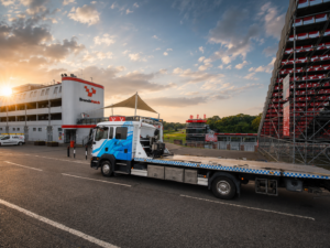 JC Recovery truck at Brands Hatch