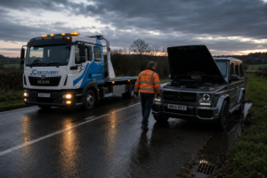Mercedes G-Wagon recovery